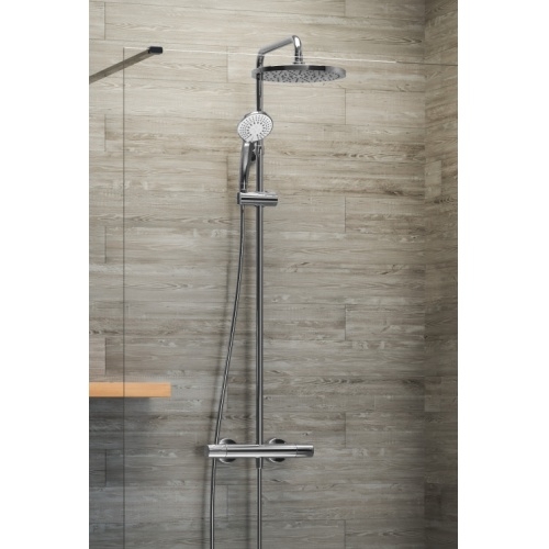 Colonne de douche thermostatique OLYOS II - D2640AA* Colonne de douche thermostatique OLYOS II - D2640AA*