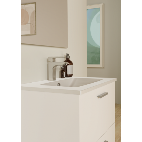 Meuble de salle de bain MINAO 60 en kit - 2 tiroirs - Blanc Brillant TIXIT_60_TIROIRS_BLANC_VERTICAL Meuble de salle de bain MINAO 60 en kit - 2 tiroirs - Blanc Brillant TIXIT_60_TIROIRS_BLANC_VERTICAL