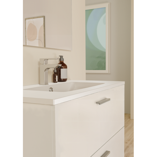 Meuble de salle de bain MINAO 80 en kit - 2 tiroirs - Blanc Brillant TIXIT_80_TIROIRS_BLANC_VERTICAL Meuble de salle de bain MINAO 80 en kit - 2 tiroirs - Blanc Brillant TIXIT_80_TIROIRS_BLANC_VERTICAL