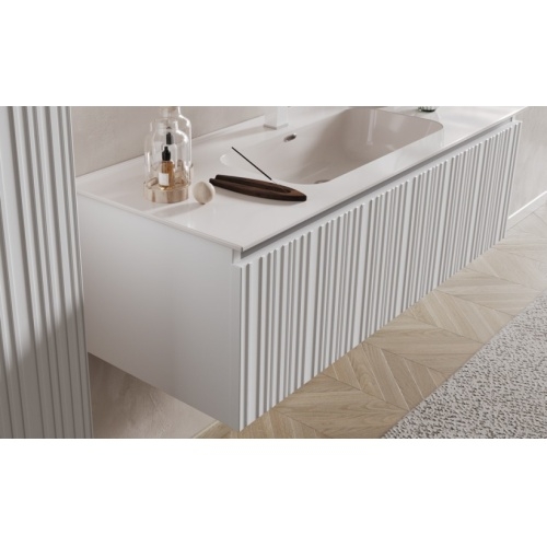 Meuble vasque ALLEGRA 150 cm Vert mat - Comp.8 Façade allegra Meuble vasque ALLEGRA 150 cm Vert mat - Comp.8 Façade allegra