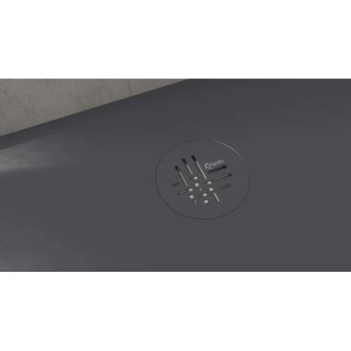 Receveur KINESURF NOVA Gris anthracite mat 140x80cm kinesurf-nova-c-gris-anthracite zoom