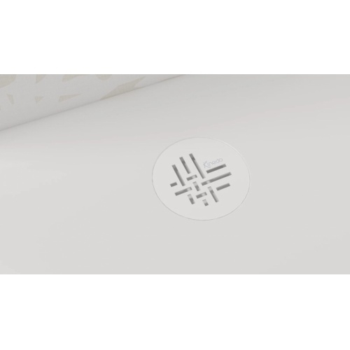 Receveur KINESURF NOVA Blanc mat (PN12) 100x90cm kinesurf-nova blanc grille