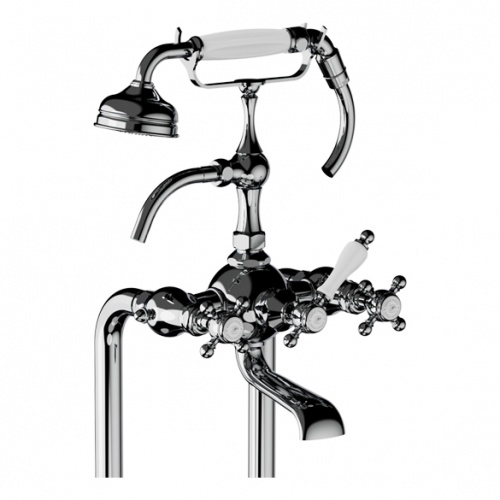 Ensemble Mélangeur + Colonnes pour baignoire sur pieds JULIA 01-498-detail Ensemble Mélangeur + Colonnes pour baignoire sur pieds JULIA 01-498-detail