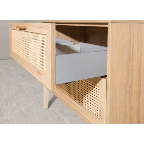 Meuble de salle de bains CANAGE 80cm 2 Tiroirs Canage 80,Grey Color on drawer box 02