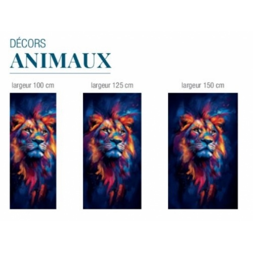 Panneau Mural décoratif KINEWALL DESIGN Nuit fauve - L100xH202 cm Décor Nuit Fauve Panneau Mural décoratif KINEWALL DESIGN Nuit fauve - L100xH202 cm Décor Nuit Fauve