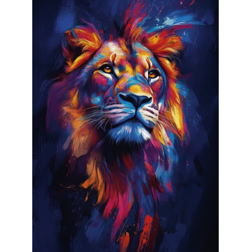 Panneau Mural décoratif KINEWALL DESIGN Nuit fauve - L150xH202 cm nuit-fauve-kinewall-design-150x202