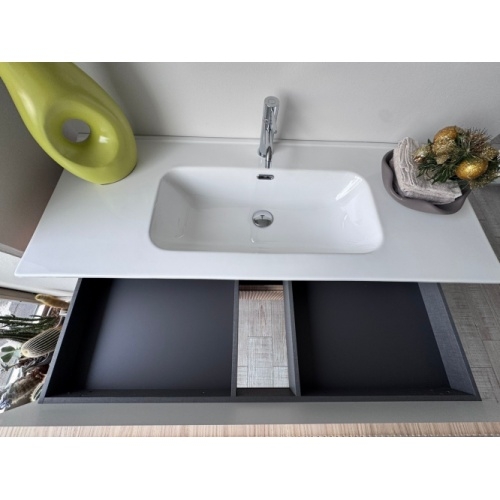 Meuble simple vasque CIRCE Frêne naturel 90 cm CIRCE Meuble simple vasque CIRCE Frêne naturel 90 cm CIRCE