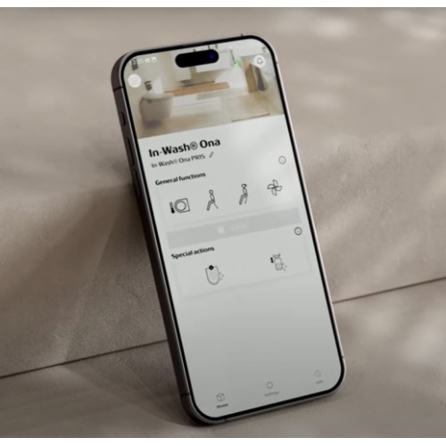 Pack WC au sol lavant In-Wash ONA Compact Rimless ONA_A803461S01_Commande1