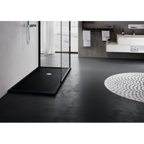 Receveur Olympic Plus Noir - Hauteur 12.5 cm - 150x75 cm Olympic plus Noir