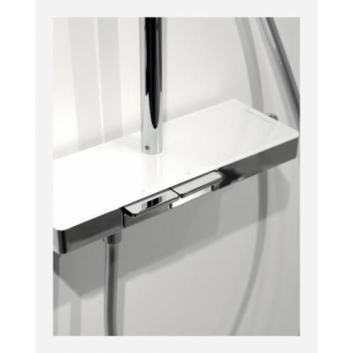 Colonne de douche Thermostatique Y avec tablette de chez NOVELLINI Colonne Y