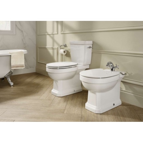 Pack WC au sol rétro CARMEN Rimless ROCA_CArmen au sol