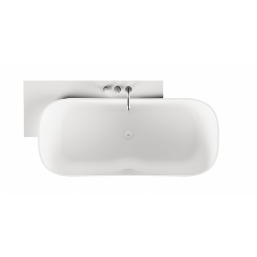 Baignoire SHIP Angle à Gauche avec meuble - 160x70cm - Blanc Mat - Natural Air SHIP-Gauche