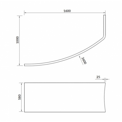 Pack baignoire SICILIA asymétrique 160x100 angle à gauche avec tablier Tablier SICILIA Gauche Pack baignoire SICILIA asymétrique 160x100 angle à gauche avec tablier Tablier SICILIA Gauche