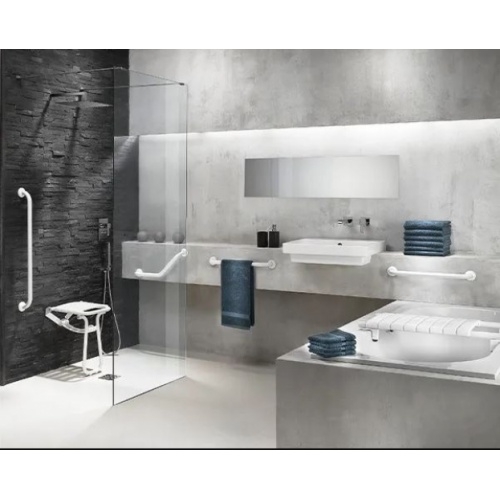 Barre d'appui coudée 135 degré 740mm 049270 * Pellet Barre d'appui coudée 135 degré 740mm 049270 * Pellet