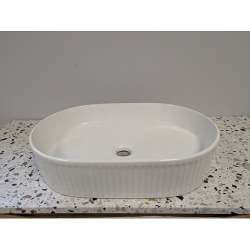 Vasque à poser BEYOND ovale Blanc brillant 48x32cm BEYOND Oval_2 Vasque à poser BEYOND ovale Blanc brillant 48x32cm BEYOND Oval_2