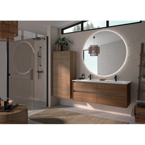 Meuble de salle de bains MONTANA Noyer tabac