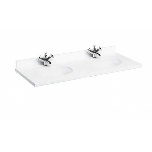 Meuble double vasque rétro Freestanding 130cm BW12