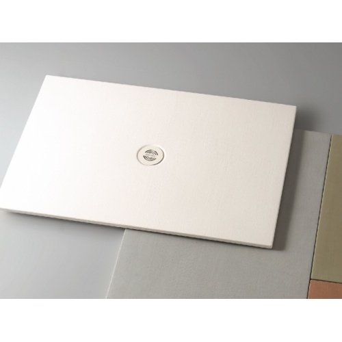 Receveur de douche en céramique SOLODUE recoupable 90x90cm Blanc mat SOLODUE-Azzurra-Blanc (2)