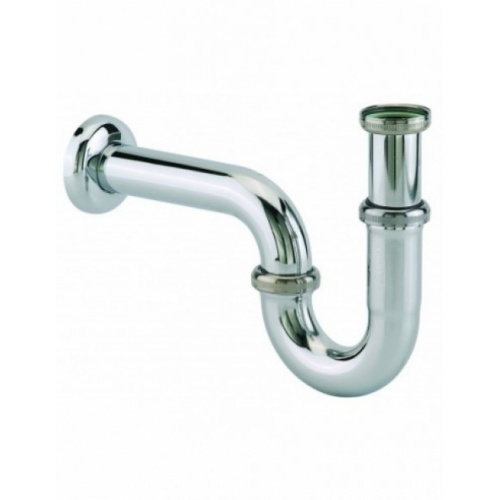 Siphon tube pour lavabo réglable de 150 à 200 mm Chrome