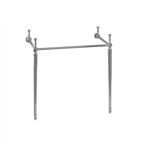 Piétement chromé pour vasque rétro 80cm Edourdian Burlington 