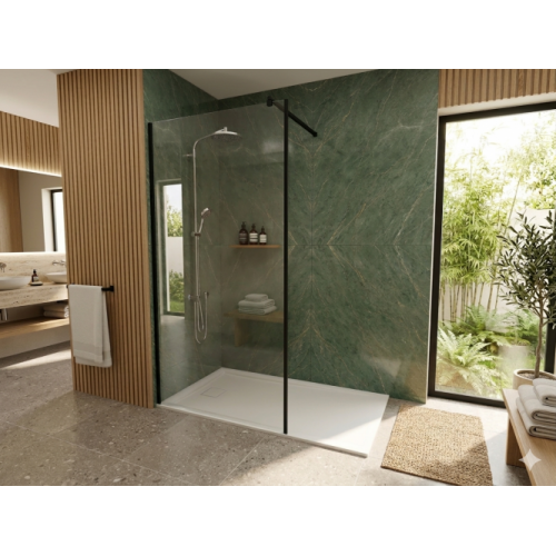 Paroi de douche WALK IN BLACK 120cm 