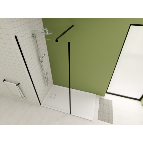 Paroi de douche WALK IN BLACK 120cm WALK IN 90 haut Paroi de douche WALK IN BLACK 120cm WALK IN 90 haut