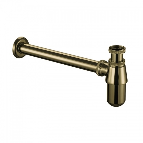 Siphon de lavabo rétro Gold/Doré