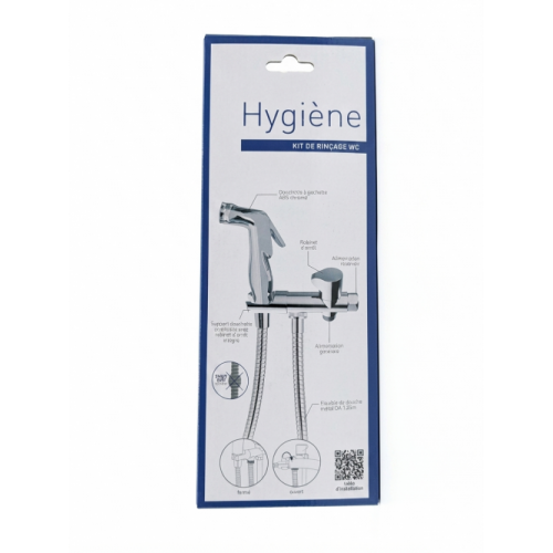 Kit complet douchette HYGIENE installation sur réservoir VALENTIN 9117 (1)