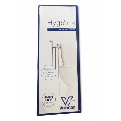 Kit complet douchette HYGIENE installation sur réservoir VALENTIN 9117 (2)