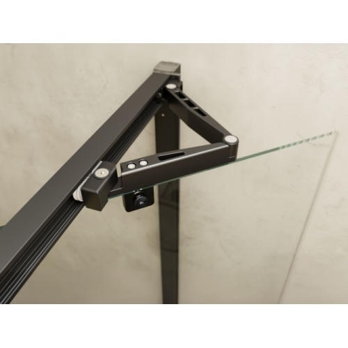 Paroi de douche 1 panneau pivot-coulissante SERENA SE-310 Noir - 650-690mm SE210-Negro-Transp-D2 Paroi de douche 1 panneau pivot-coulissante SERENA SE-310 Noir - 650-690mm SE210-Negro-Transp-D2