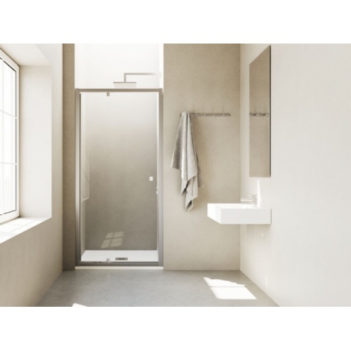 Paroi de douche 1 panneau pivot-coulissante SERENA SE-310 Argent brillant - 650-690mm SE210-PB-Transp-B Paroi de douche 1 panneau pivot-coulissante SERENA SE-310 Argent brillant - 650-690mm SE210-PB-Transp-B