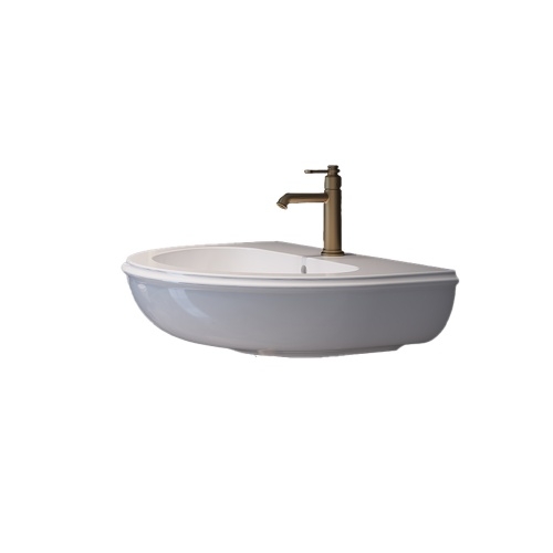 Vasque suspendue CHARME monotrou L70cm Blanc brillant CHA7051 Vasque suspendue CHARME monotrou L70cm Blanc brillant CHA7051