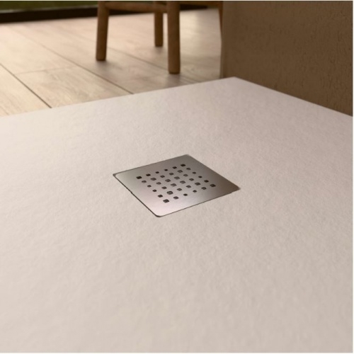 Receveur de Douche Allégé LEGGIO Blanc 80x140cm – Aspect Pierre Texturé et Extra-Plat LEGGIO (7)