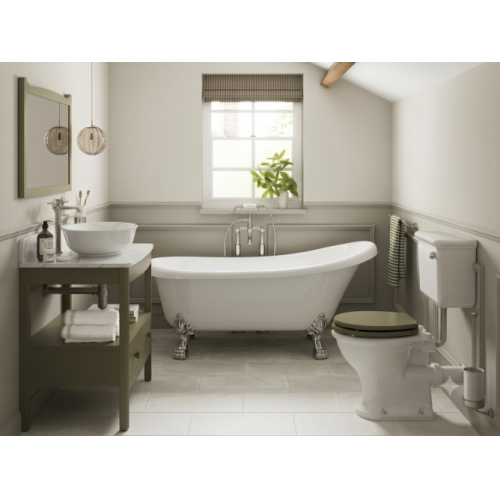 Baignoire îlot Rétro Monobloc 170x75 MARGOT