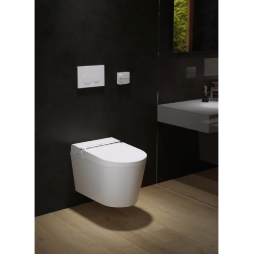WC Japonais Suspendu Cocoon Hygea Blanc Brillant