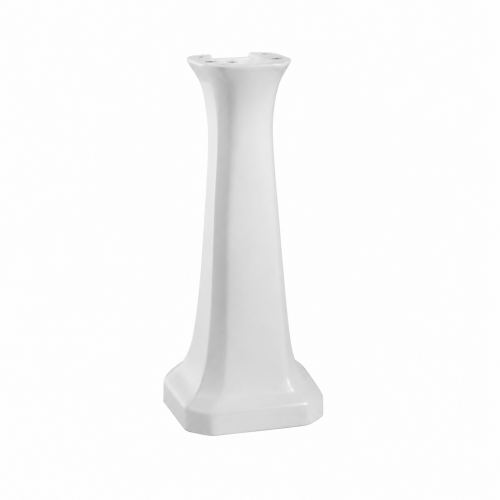 Piètement lavabo Burlington P9 rehaussé blanc