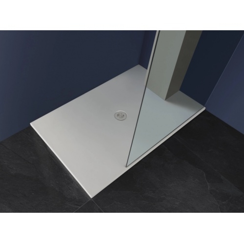 Receveur en céramique recoupable sur mesure Blanc Mat 90x80cm Azzurra-Ceramica_SOLODUE_OAPkYLOBXZ