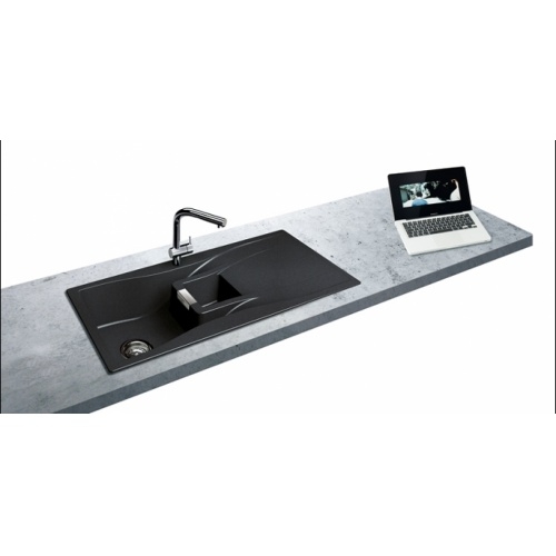 Évier de cuisine CRISTADUR Waterfall 1.5 Cuves Magma CRISTADUR Waterfall EVC 1511 Ambiance