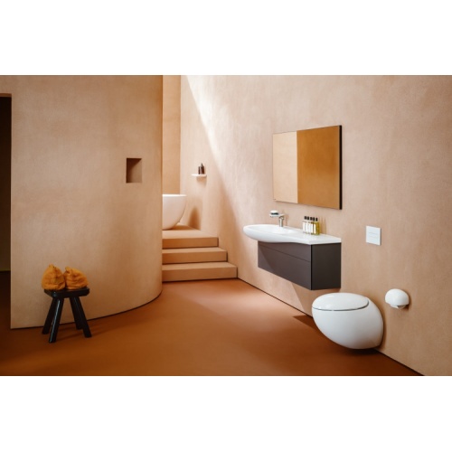 Cuvette suspendue sans bride ALESSI One avec abattant frein de chute Gamme ALESSI Blanc (2)