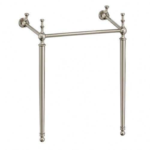 Piètement 610 de lavabo Burlington T23A Nickel Brossé