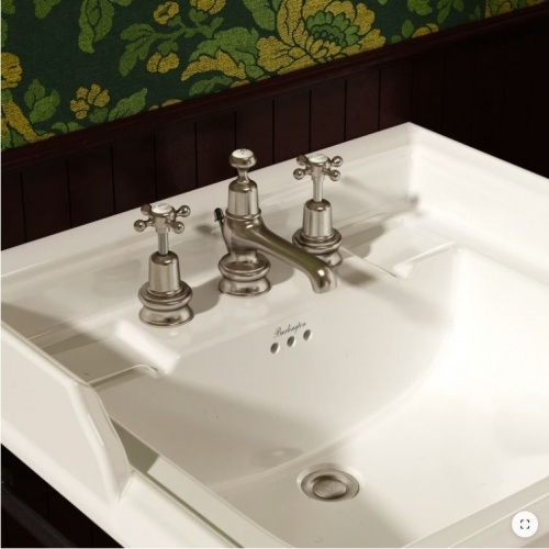 Mélangeur Regent 3 trous CLAREMONT Brushed Nickel