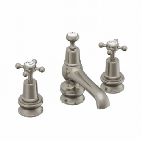 Mélangeur Regent 3 trous CLAREMONT Brushed Nickel CLR12_QTBNKL_CLR12-QT BNKL