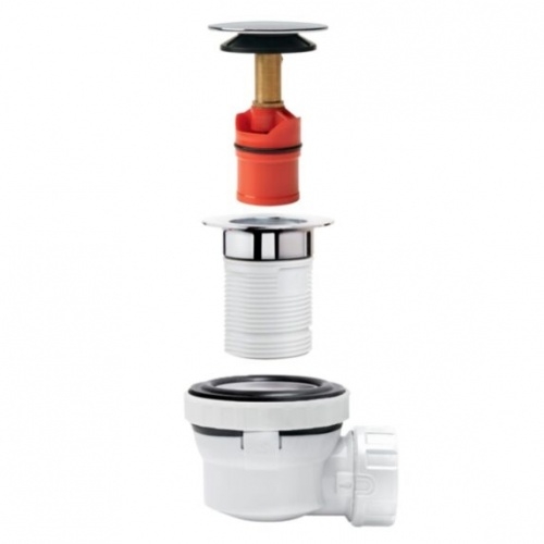Bonde recoupable et siphon de lavabo ultra compact NANO 6.7 - H100mm* nano-6-7-chrome 30723976 Bonde recoupable et siphon de lavabo ultra compact NANO 6.7 - H100mm* nano-6-7-chrome 30723976