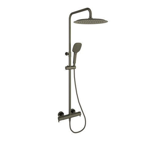 Colonne de douche thermostatique Inox Graphite - 945412Q3RM300GR*