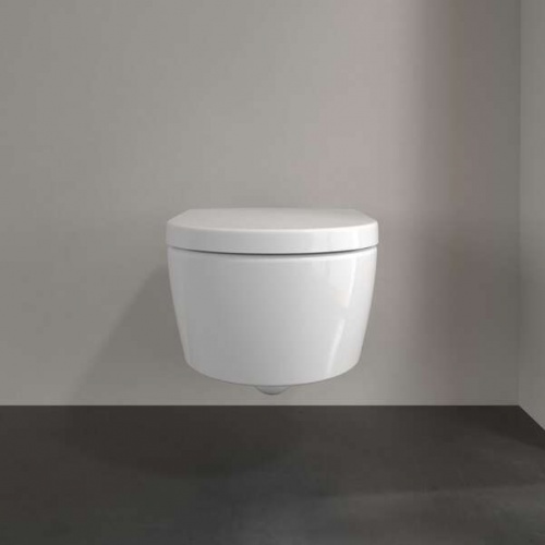 Pack WC Geberit UP320 + Cuvette AVENTO Villeroy & Boch + Plaque Chromé Brillant** 5656HRR1_2