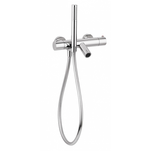 Mitigeur bain-douche thermostatique PLUS avec douchette chromé 