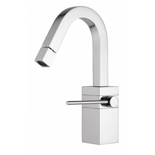 Mitigeur monocommande CUBE pour bidet chromé Mitigeur monocommande CUBE pour bidet chromé