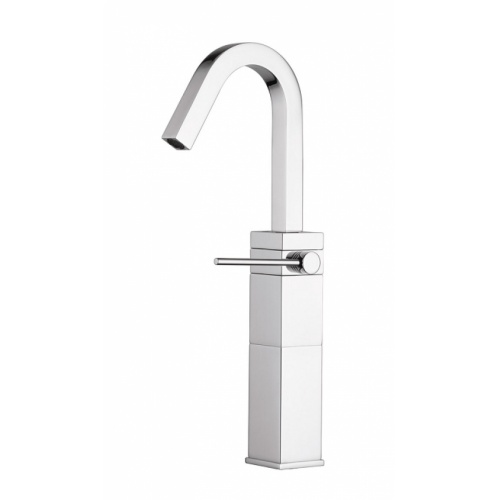 Mitigeur lavabo réhaussé chromé CUBE