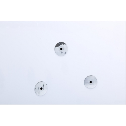 Baignoire d'angle balnéo CARAIBES 135x135cm Bora bora 1888 Baignoire d'angle balnéo CARAIBES 135x135cm Bora bora 1888