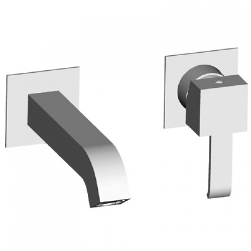Mitigeur lavabo mural 2 trous QUADRI QM23751
